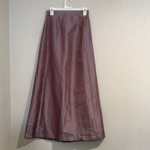 Elegant Mauve Maxi Skirt